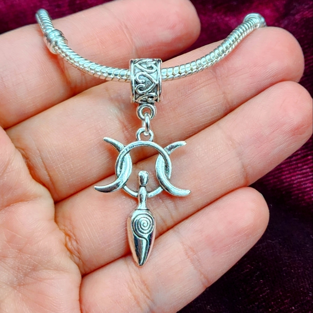Goddess Moon charm for Pandora
